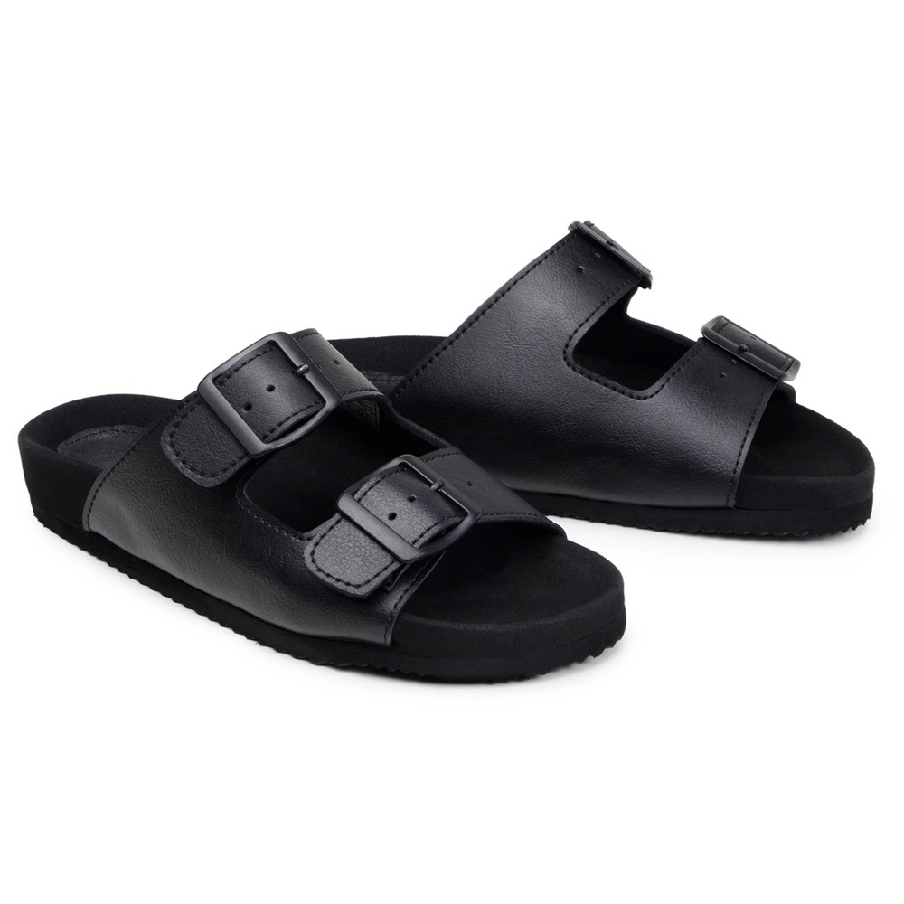 GREEN LACES TRUDA TWO STRAP SANDAL - BLACK - great condition
